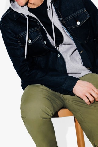 Sweat regular - Gris chiné