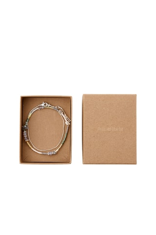 2 pulseiras Pixie - Banhado prata