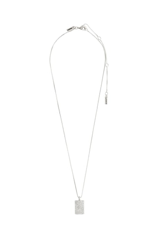 Colar Be - Banhado prata