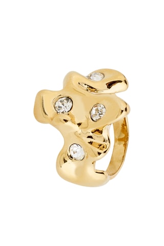 Anel Sunset - Banhado a ouro amarelo