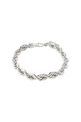 Pulseira de pé Milou - Banhado prata