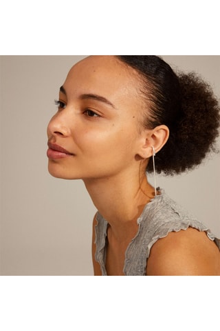 Earcuffs Alanna - Banhado prata