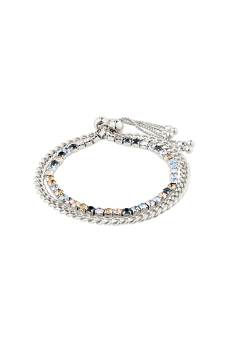 2 pulseiras Reign - Banhado prata