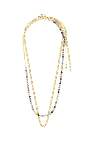 2 colares Reign - Banhado a ouro amarelo