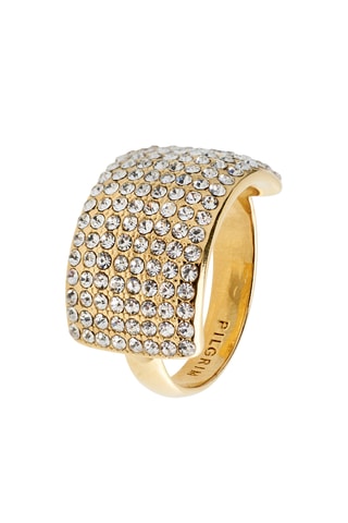 Anel Aspen - Banhado a ouro amarelo