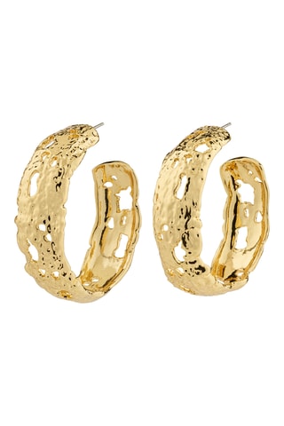Argolas Eleni - Banhado a ouro amarelo