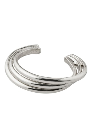 Earcuffs Nira - Banhado prata