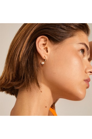 Brincos Eline - Banhado a ouro amarelo