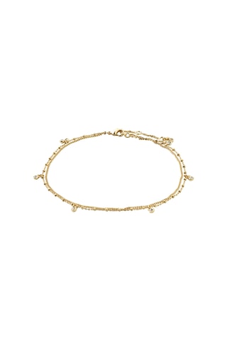 Pulseira de pé Veronica - Banhado a ouro amarelo
