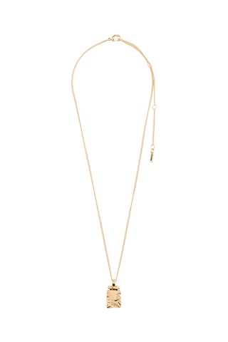 Colar EA - Banhado a ouro rosa