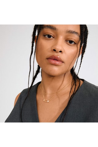 2 colares Instant - Banhado a ouro amarelo