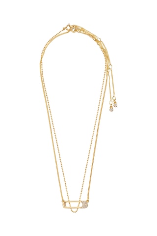 2 colares Instant - Banhado a ouro amarelo