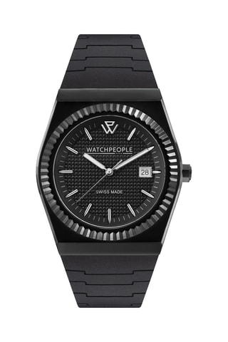 Reloj de silicona - Negro