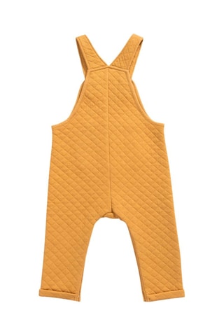 Peto y camiseta - Blanco, negro y amarillo