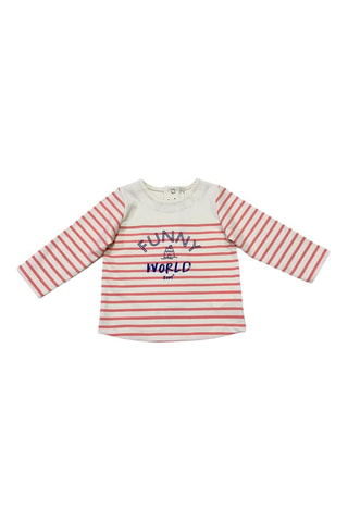 Camiseta - Blanco, rojo y azul