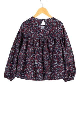 Blusa - Blanco, rojo y azul