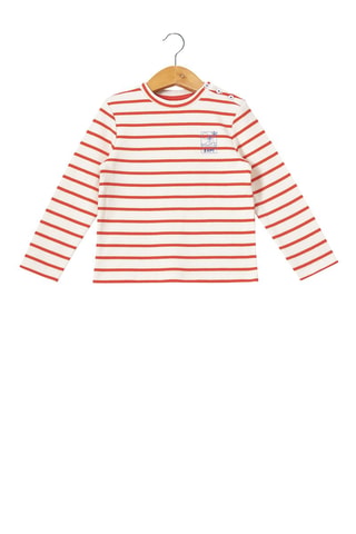 Camiseta - Blanco, rojo y azul