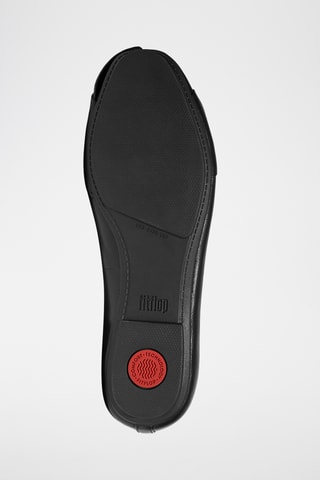 Ballerines en cuir - Noir