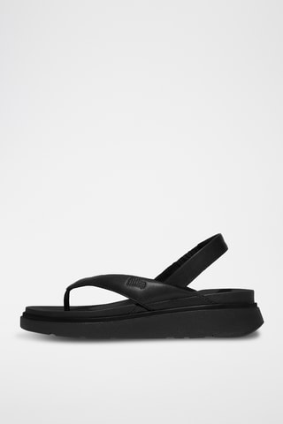Tongs compensées - Noir