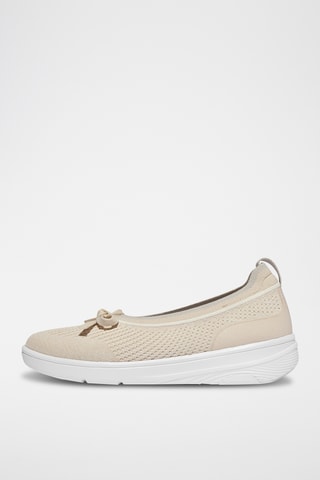 Ballerines compensées - Beige