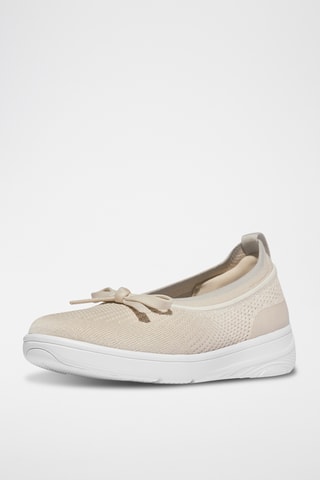 Ballerines compensées - Beige