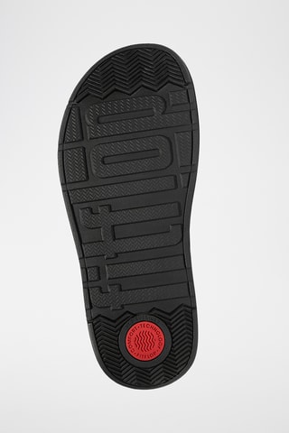Sandales plateformes en cuir - Noir