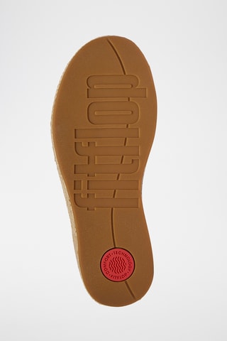 Sandales plateformes en cuir - Marron