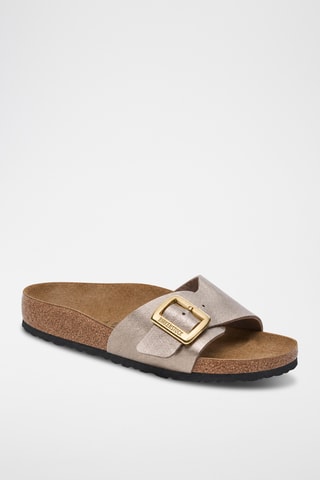Mules Catalina Luxe Buckle - Beige