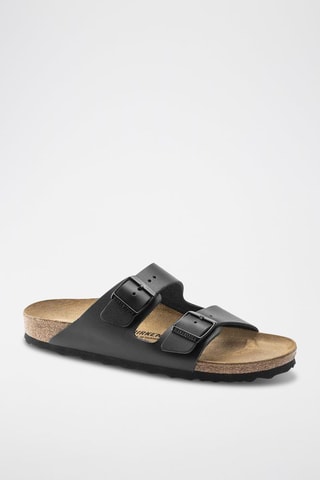 Mules en cuir Arizona - Noir