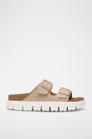 Mules plateformes Arizona Chunky - Beige