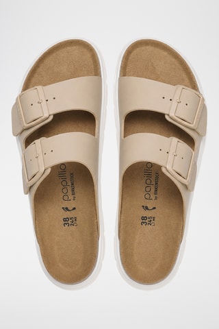 Mules plateformes Arizona Chunky - Beige