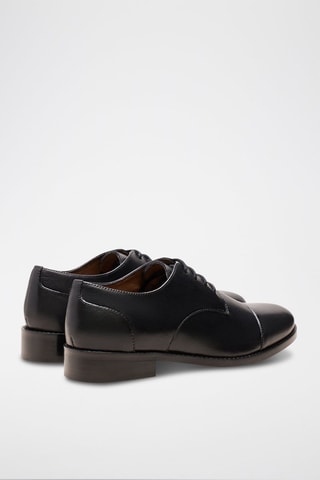 Derbies de piel Capucine  - Negro