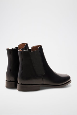 Botines Chelsea de piel Zoé  - Negro