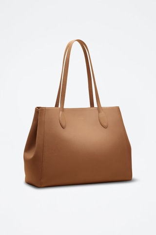 Bolso de piel Camille  - Marrón