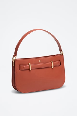 Bolso de piel Inès - Naranja