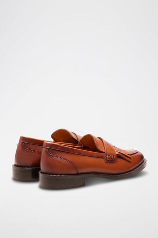 Mocasines de piel Aude  - Camel