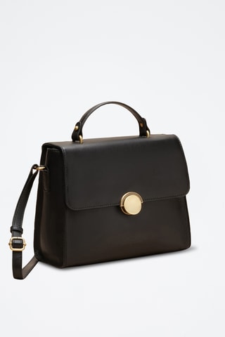 Bolso de piel Florence - Negro