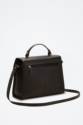 Bolso de piel Florence - Negro