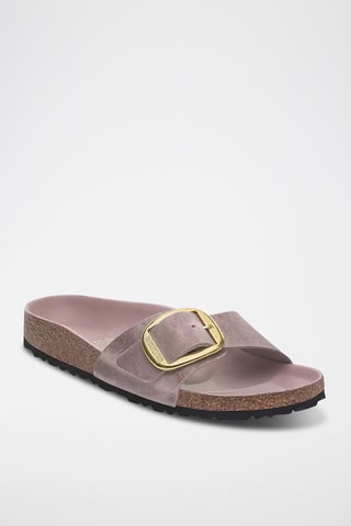 Mules en nubuck Madrid - Lilas