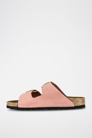 Sandales en nubuck Arizona Vieux rose
