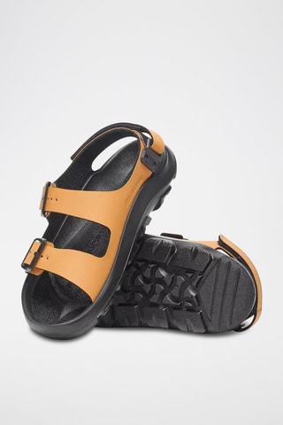Sandales en cuir Mogami Terre - Orange