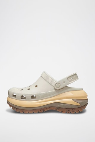 Sabots plateformes Mega Crush Clog - Beige