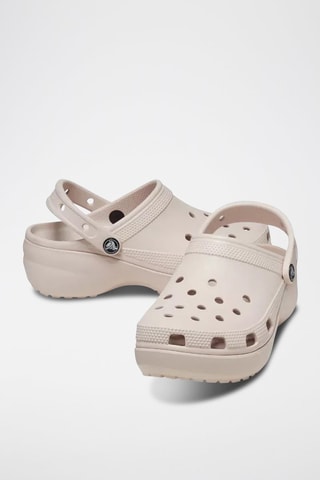 Sabots plateformes Classic - Beige