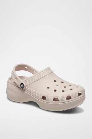 Sabots plateformes Classic - Beige