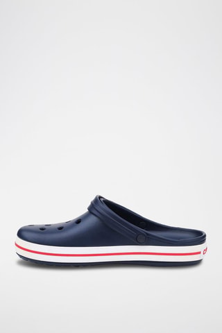 Sabots Crocband Clog Bleu marine et rouge