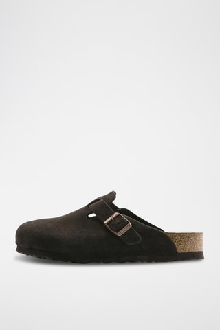 Sabots en nubuck Boston - Marron