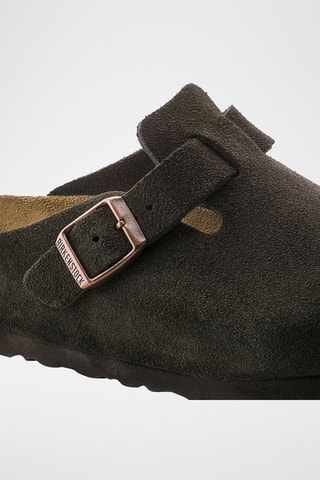 Sabots en nubuck Boston - Marron