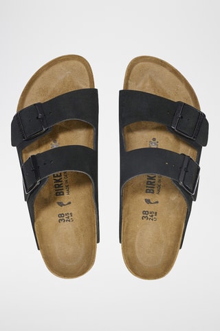 Mules en nubuck Arizona - Noir