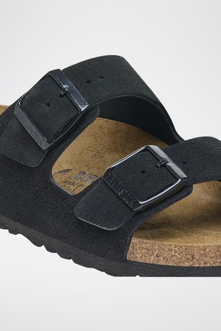 Mules en nubuck Arizona - Noir