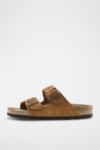 Mules en nubuck Arizona - Marron